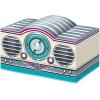 Beistle 3-D Rock & Roll Radio Centerpieces, 5.75″ x 9.5″, Set of 3- 1950’s Decade Themed Party Supplies, Birthday Table Decor