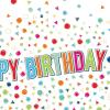 Beistle 40 Tablecover(Happy Birthday Tablecover)