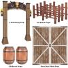 Beistle 42 Piece Western Prom Decorations, Cowboy Themed Wild West Party School Dance Décor