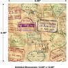 Beistle 48 Piece World Travel Theme Lunch Napkins Tableware Let The Adventure Begin Party Supplies Retirement Decorations