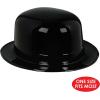 Beistle 48-Piece Black Plastic Derby