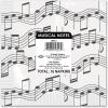 Beistle 48-Piece Musical Notes Luncheon Napkins in White/Black, Music Themed Party Supplies, Party Decorations for Musicians, Concerts, 6.5″ x 6.5″(16 Piece)