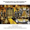Beistle 49 Piece Great 20’s Prom Decorations, 1920’s Theme Gatsby Party School Dance Décor