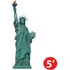 Beistle 5′ Jointed Statue of Liberty, Paper Patriotic Cutout for USA Theme July 4th Celebrations, Political Events, New York City Party Decorations, Made in USA Since 1900