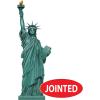 Beistle 5′ Jointed Statue of Liberty, Paper Patriotic Cutout for USA Theme July 4th Celebrations, Political Events, New York City Party Decorations, Made in USA Since 1900