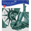 Beistle 5′ Jointed Statue of Liberty, Paper Patriotic Cutout for USA Theme July 4th Celebrations, Political Events, New York City Party Decorations, Made in USA Since 1900