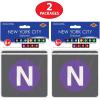 Beistle 53650 Hanging Banners 2 Piece New York City Party Decorations, 5″ x 6′, Black/Purple/Blue/Yellow/Green/Pink/Red