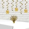 Beistle 54280-GD Gold 50 Gleam ‘N Burst Centerpiece, 15-Inch, Gold(1)