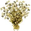 Beistle 54280-GD Gold 50 Gleam ‘N Burst Centerpiece, 15-Inch, Gold(2)