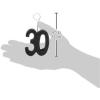 Beistle 54751-30 Glittered “30” Photo Balloon Holder(Glittered “30” Photo/Balloon Holder)