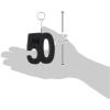 Beistle 54751-30 Glittered “30” Photo Balloon Holder(Glittered “50” Photo/Balloon Holder)