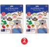 Beistle 54953, 24 Piece Australian Photo Fun Signs, 6.5″ to 11″, Multicolored