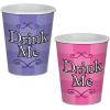 Beistle 58182 24 Piece Alice In Wonderland Beverage Cups, 9 oz, Purple/Pink/Black/White
