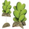 Beistle 6 Piece 13″ – 6′ 6.25″ Cardboard Cacti Photo Props, Wild West Theme Western Prom Decorations, Easels Attached