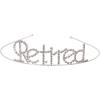 Beistle 60652 Retired Royal Rhinestone Tiara, Silver