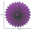 Beistle 6-Inch 6-Pack Tissue Fans, Mini, green (54137-G)(Multicolor)