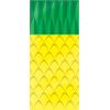 Beistle 75 Piece Tropical Treat Favor Bags, 4″ x 9″ x 2″ – Summer Luau Party Pineapple Cello Candy Holders With Twist Ties