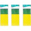 Beistle 75 Piece Tropical Treat Favor Bags, 4″ x 9″ x 2″ – Summer Luau Party Pineapple Cello Candy Holders With Twist Ties