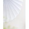 Beistle Accordion White Paper Fans