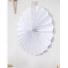 Beistle Accordion White Paper Fans