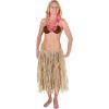 Beistle Adult Hula Skirt, Tropical Luau Costume Accessory, Natural Color Hawaiian Raffia Skirts