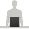 Beistle All-Purpose Card Box Party Accessory(Black w/Gold)