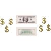 Beistle Big Bucks Print-Fetti