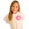 Beistle Big Sister Baby Shower Button Pin Badge, Cerise/White