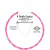 Beistle Big Sister Baby Shower Button Pin Badge, Cerise/White