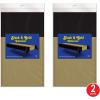 Beistle Black and Gold Plastic Tablecover(Black & Gold Tablecover – 2 Pack)
