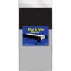 Beistle Black and Gold Plastic Tablecover(Black & Silver Tablecover)