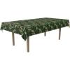 Beistle Camouflage Plastic Tablecover, Rectangular Camo Tablecloth for Military-Themed Birthdays, Camping Parties, Hunting Events, and Outdoor Celebration Decorations, 54” x 108”