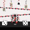 Beistle Casino Card Suit Party Tape, 3″ x 20′ -1 Pc, One Size, Red/Black/White(1 piece)