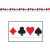 Beistle Casino Card Suit Party Tape, 3″ x 20′ -1 Pc, One Size, Red/Black/White(3 piece)