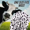 Beistle Cow Print Cowboy Hats – Adjustable Chin Strap, Halloween Costume Dress Up, Wild West Themed Parties, Animal Print Hat(Cow Print Cowboy – 1 Piece)