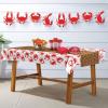 Beistle Crab Kraft Paper Table Roll Multicolor