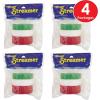 Beistle FR Red, White & Green Crepe Streamer(4 piece)