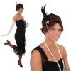 Beistle Flapper Headband(Flapper Headband – Black – 2 Pack)