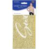 Beistle Glittered Sweet Sixteen Happy Birthday Sash Party Favors Supplies Costume Accessories, 32.5″ x 3.5″, Gold/White