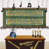 Beistle Gold Foil Musical Instruments Cutouts(Gold Foil Musical Notes Silhouettes)