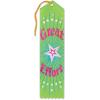 Beistle Great Effort Award Ribbons, 2 by 8-Inch, Multicolor, 6-Pack