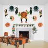 Beistle Halloween Cutouts 24 Piece, 8.5″-9.25″, Multicolored