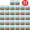 Beistle Hippie Bus Luncheon Napkins, 32 Count, Colorful 60’s and 70’s Retro Party Paper Napkins with Bus, Peace Signs and Flower Power Design for Groovy Themed Events, 2-Ply, 6.5″ x 6.5″