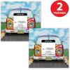 Beistle Hippie Bus Luncheon Napkins, 32 Count, Colorful 60’s and 70’s Retro Party Paper Napkins with Bus, Peace Signs and Flower Power Design for Groovy Themed Events, 2-Ply, 6.5″ x 6.5″