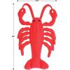 Beistle Inflatable Crawfish- Large Red Lobster Decoration for Crawfish Boils, Mardi Gras, Seafood Parties, and Summer Events, Indoor/Outdoor Use
