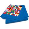 Beistle International Flag Luncheon Napkins(16 Piece)