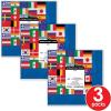 Beistle International Flag Luncheon Napkins(48 Piece)