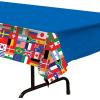 Beistle International Flag Plastic Tablecover