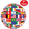 Beistle International Flag Plates