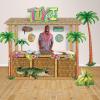Beistle Jointed Crocodile Decoration, One-Sided Printed Reptile Cutout Wall Décor for Australian, International, Zoo Animal Birthday or Mardi Gras Party Themes, 14″ x 3′ 4.25”